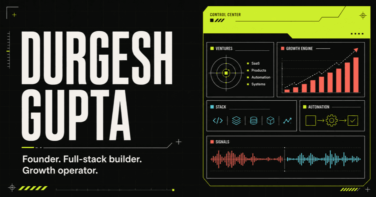 Inside the New DurgeshGupta.com Website Redesign