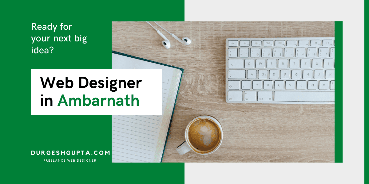 Freelance website designer in Ambernath