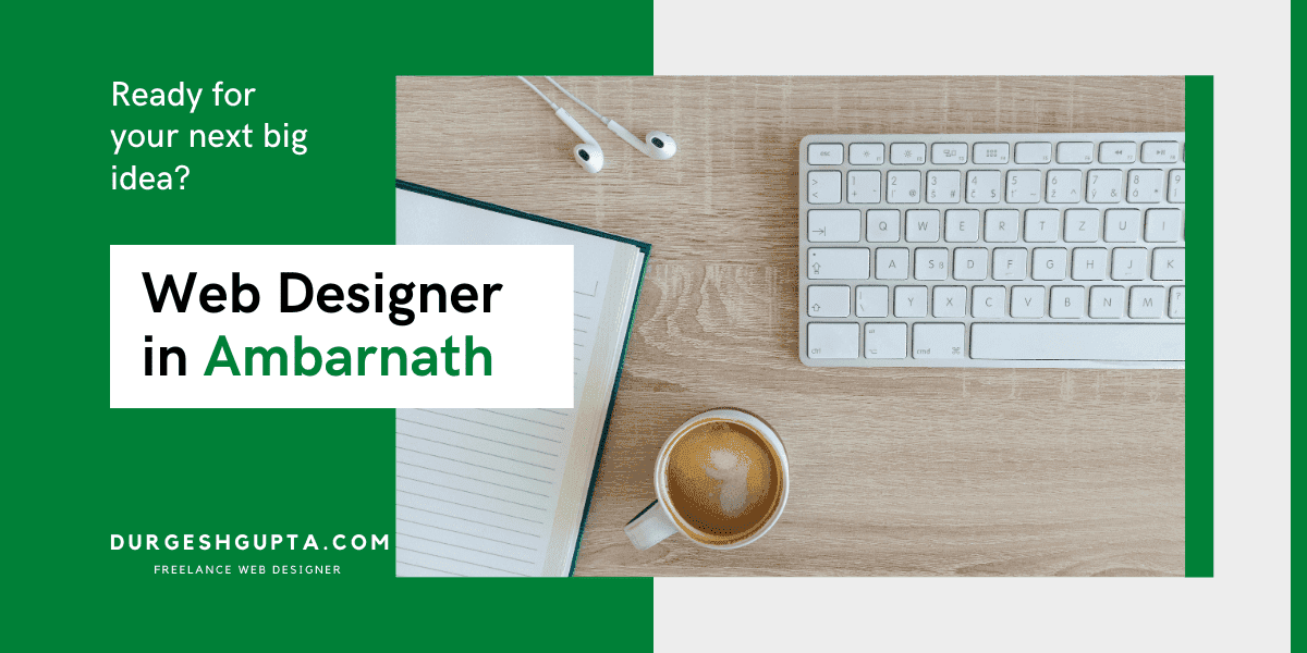 Freelance website designer in Ambernath